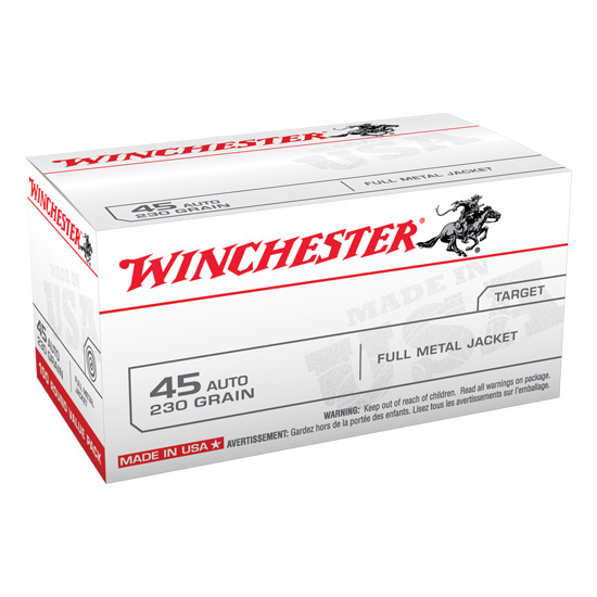 WIN USA 45ACP 230GR FMJ VALUE PACK 100/5 - Sale